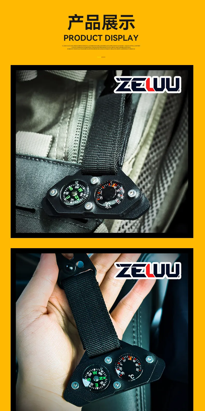 Accesorio para mochila y EDC