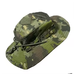 Gorra camuflaje táctica visera ancha plegable para pesca y caza
