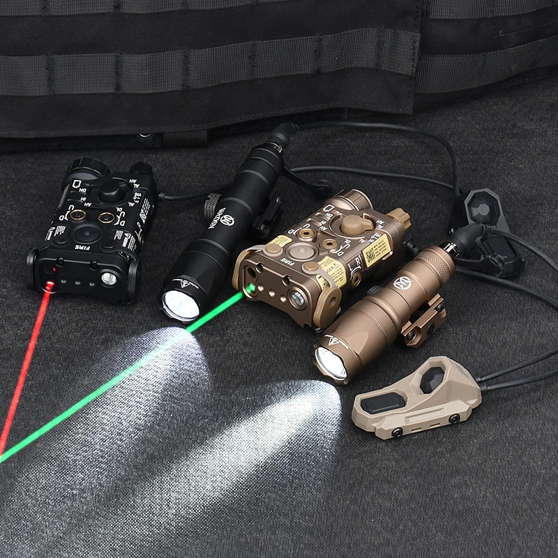 WADSN SureFire Linterna Táctica LED Infrarroja Multicolor - imagen 4