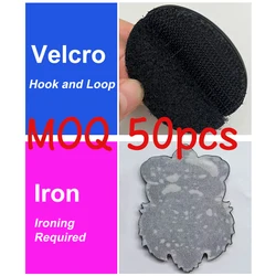 Parche táctico de goma PVC silicona relieve 3D con logo personalizado