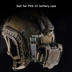 Bolsa batería PVS31 para casco táctico