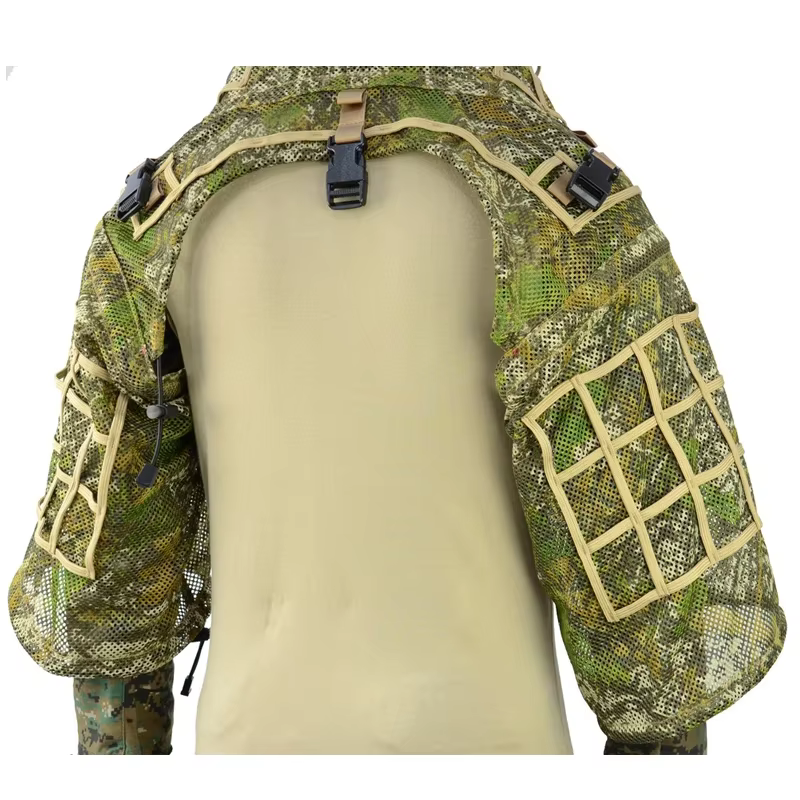 Viper Hood traje ghillie 3D ripstop francotirador caza camuflaje - imagen 5