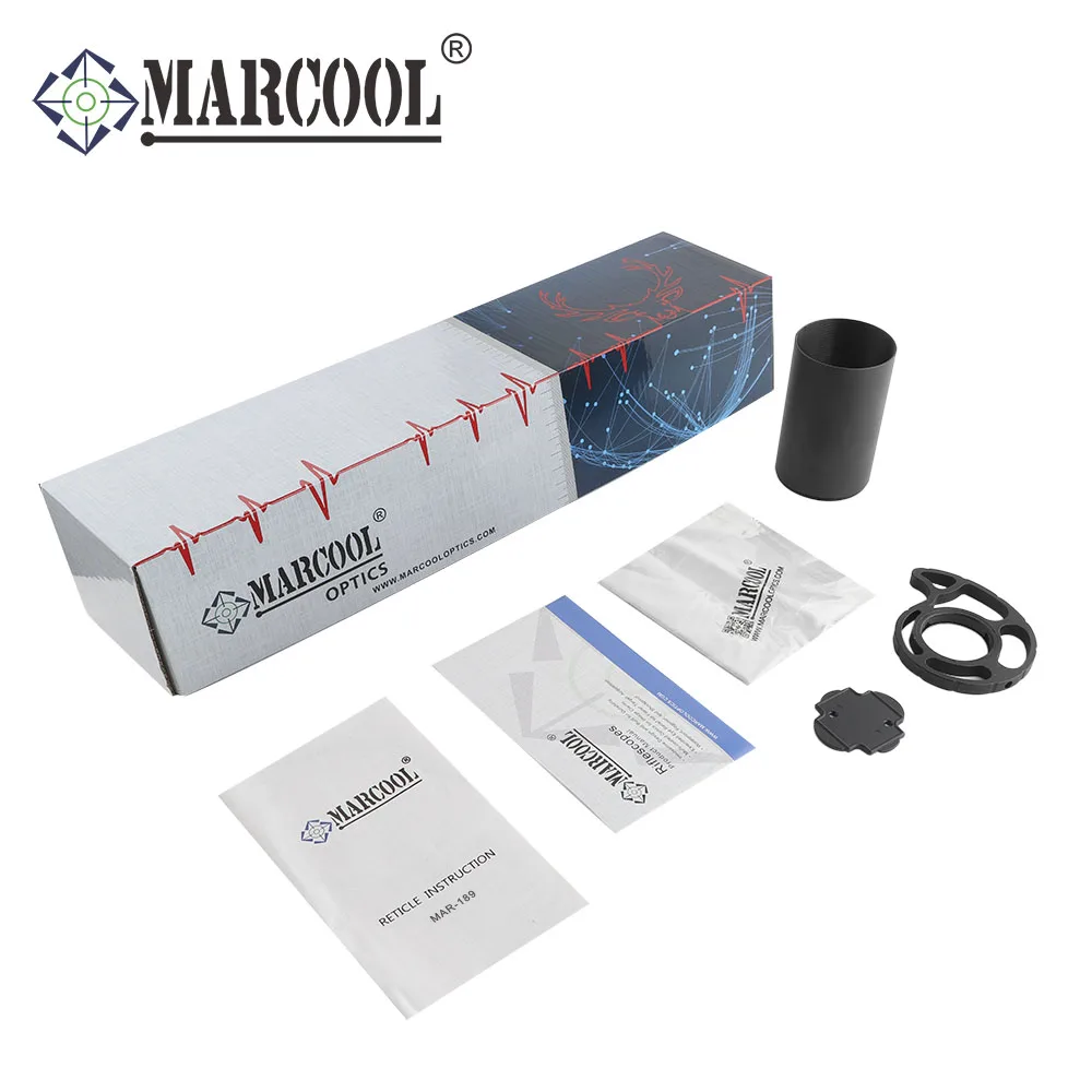 MARCOOL 4-16X44 FFP mira telescópica táctica 30mm anillo montaje - imagen 4