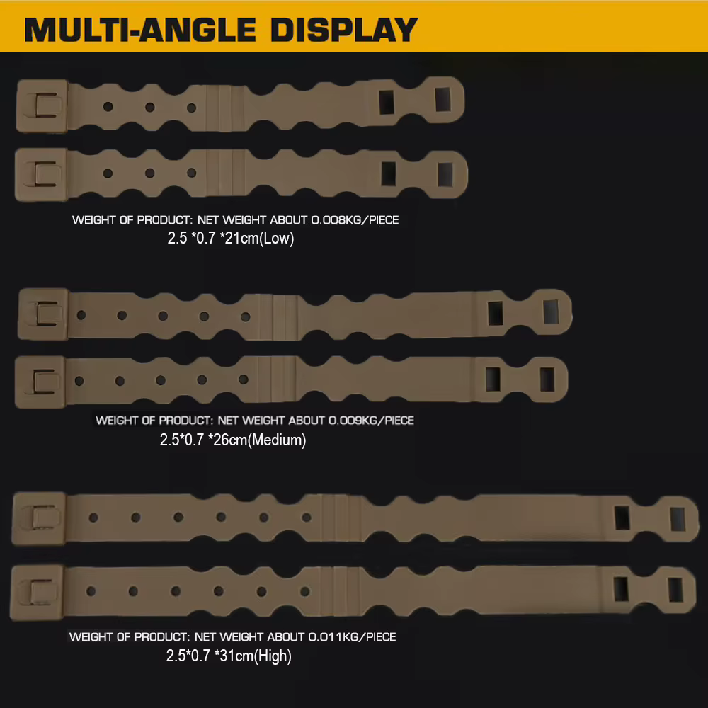 Clip MOLLE modular para chaleco táctico y equipo modular - imagen 2