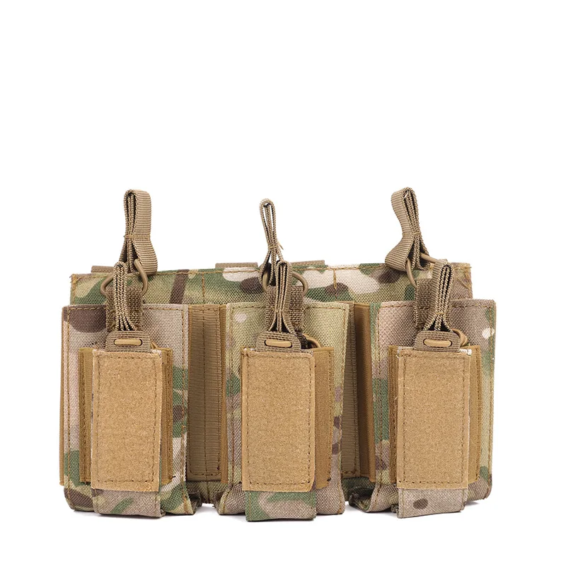 Bolsa táctica MOLLE para cargadores de rifle soporte abierto - imagen 2