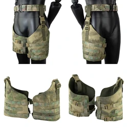 Polainas MOLLE tácticas para pierna con correas de montaje