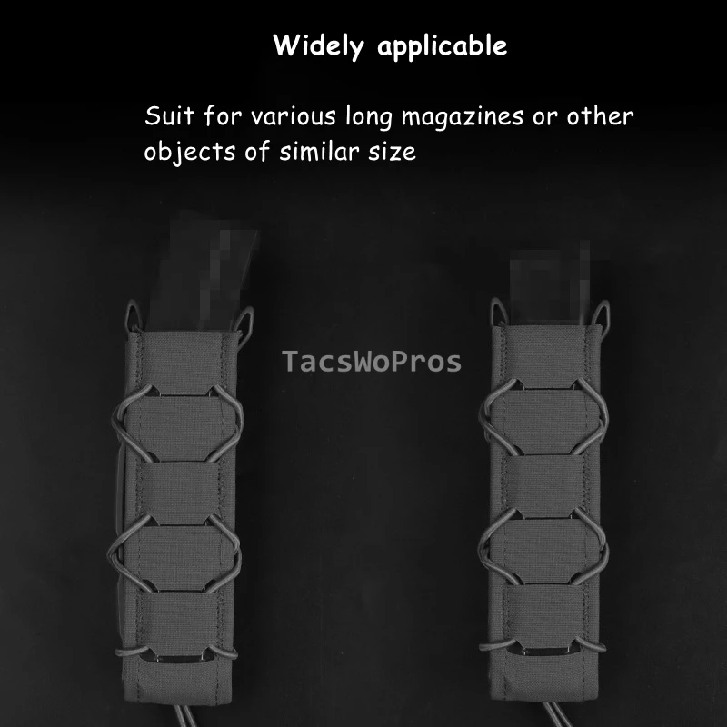 Bolsa táctica porta cargadores MOLLE liberación rápida velcro - imagen 5