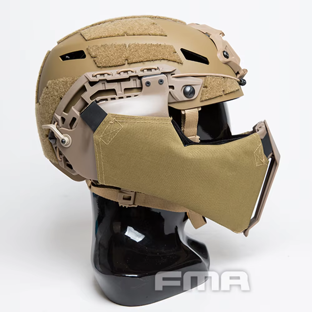 Máscara protección facial táctica Multicam TBFMA para casco Airsoft - imagen 4