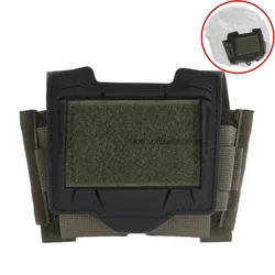 Bolsa para batería PVS31 de casco táctico K, contrapeso y accesorios