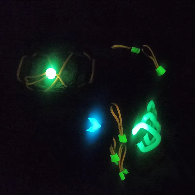 Tope cordón paracord cierre antideslizante 2-4mm cord lock - imagen 3