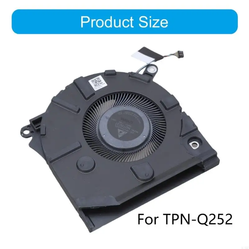 Ventilador de enfriamiento CPU para portátil – Reemplazo silencioso - imagen 5