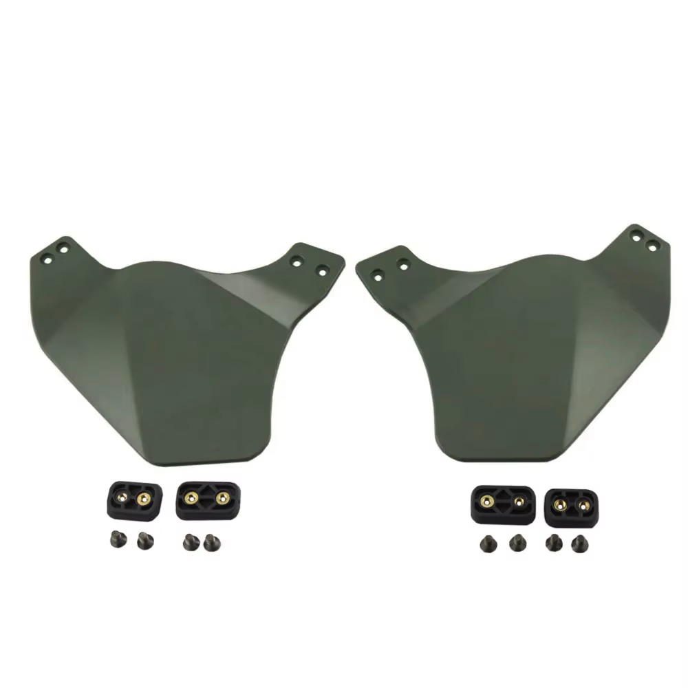 VULPO protector lateral de orejas para casco táctico MICH ACH Airsoft - imagen 2