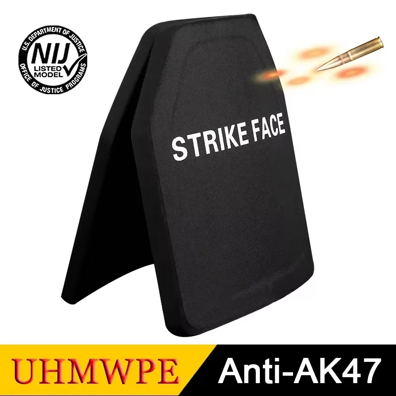 Placa balística táctica NIJ III de PE puro, protección antibalas - imagen 2