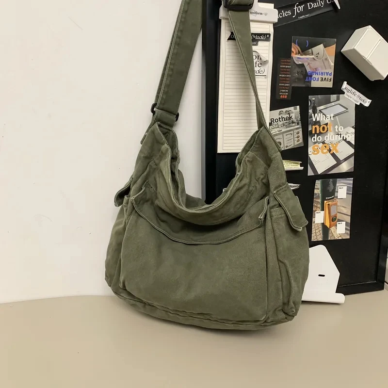 Bolso táctico de hombro lona lavada para herramientas de caza - imagen 2