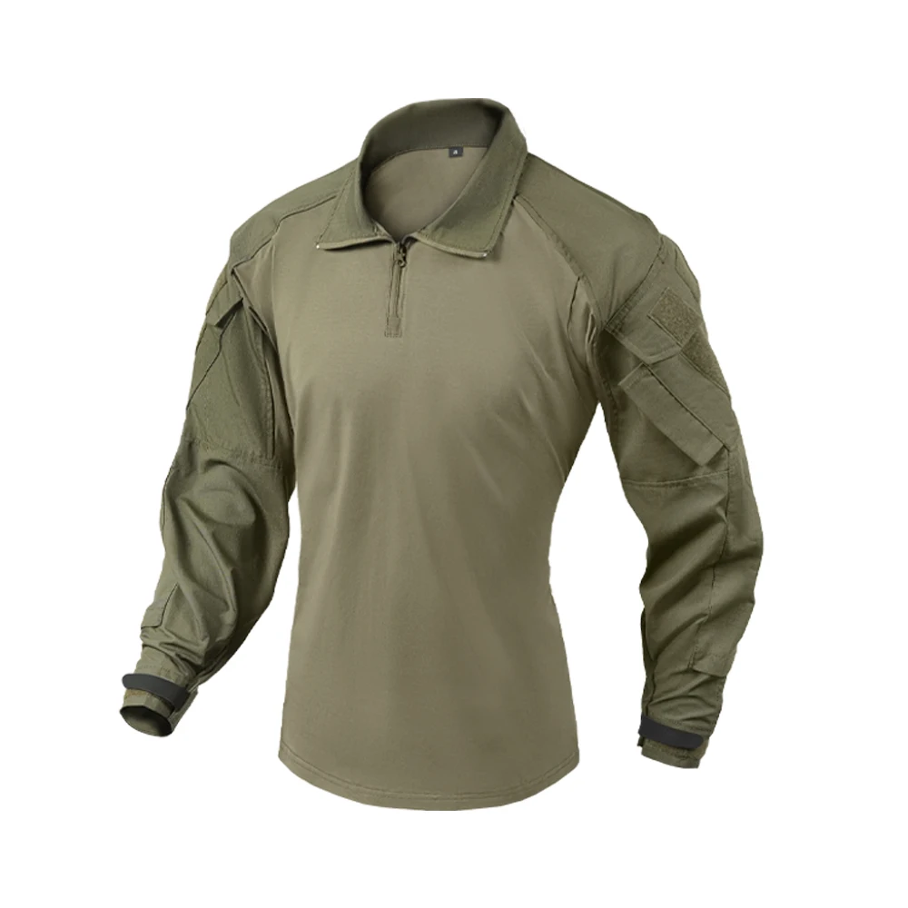 Camisa Táctica Hombre Manga Larga – Tejido Técnico para Caza y Senderismo - imagen 4