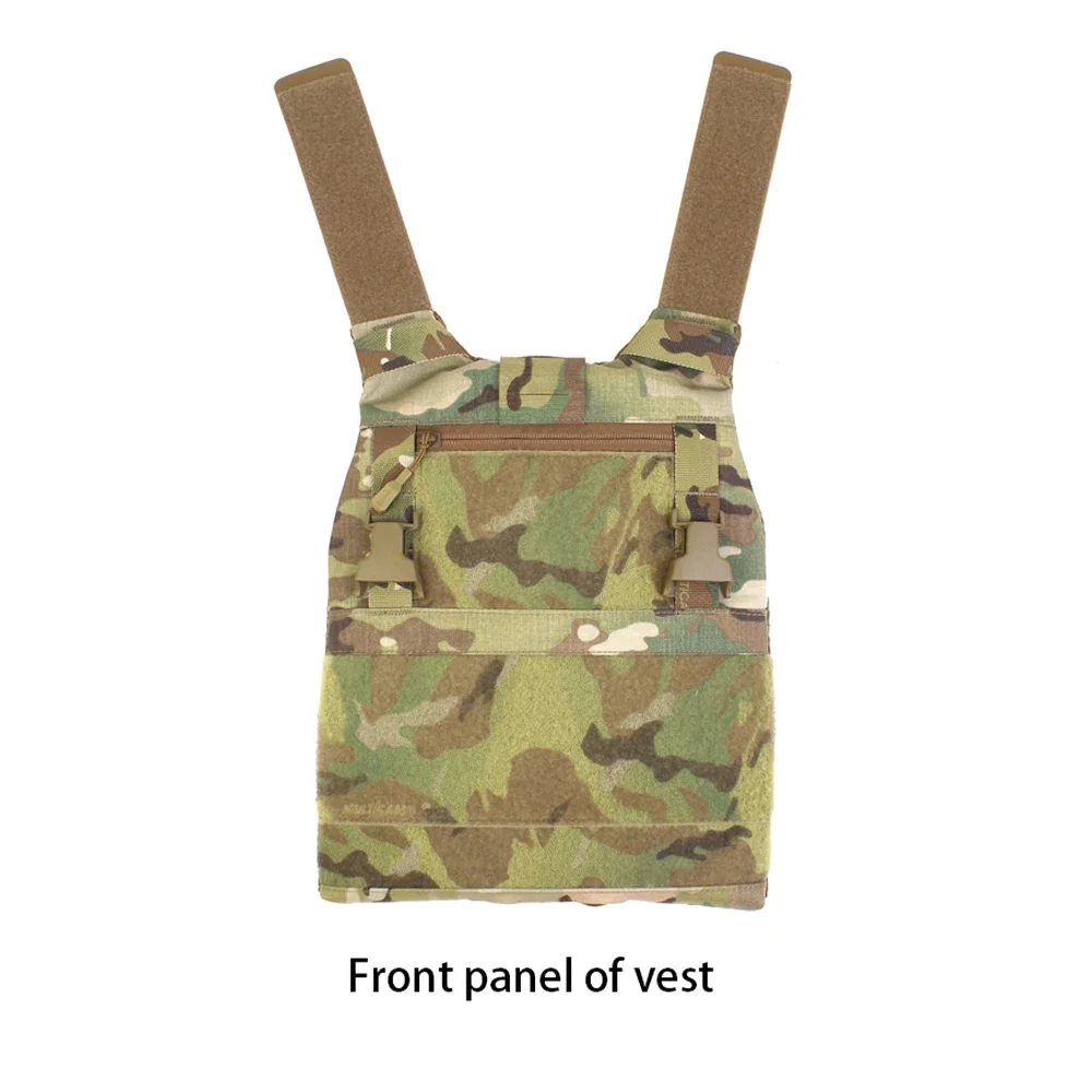 Chaleco táctico listo para uso en airsoft