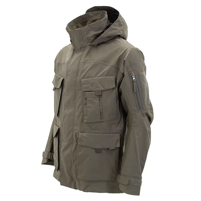 Chaqueta táctica TRG impermeable transpirable bolsillos carcasa rígida - imagen 4