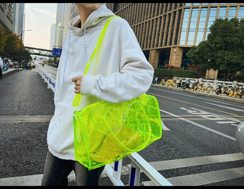 Variedad de colores y estilo transparente