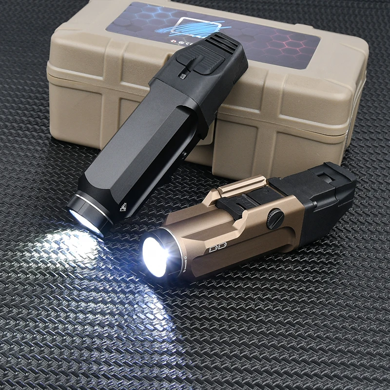 WADSN RM-2 Linterna táctica de metal para carril Picatinny - imagen 4