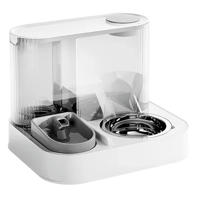Comedero automático para gatos y perros: agua-comida integrada - imagen 2
