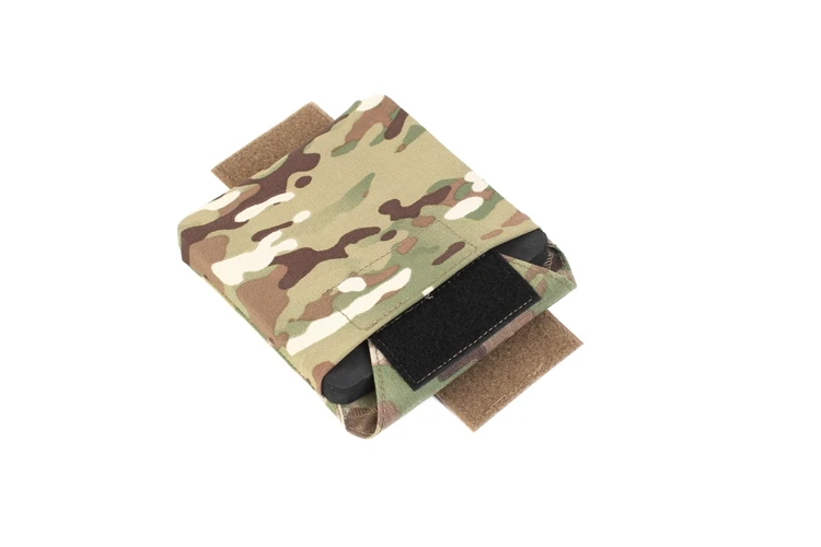 Bolsa táctica lateral en uso y enfoque de protección