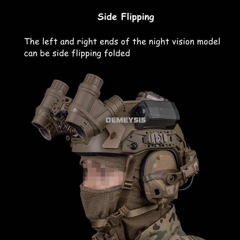 Casco táctico GPNVG-18 NVG Airsoft de visión nocturna, simulación