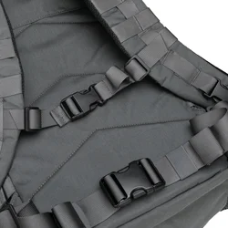 Mochila táctica Molle nylon con porta botella para asalto y trekking