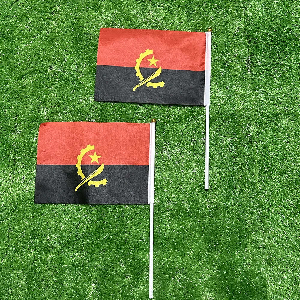 Bandera lista para agitar en eventos