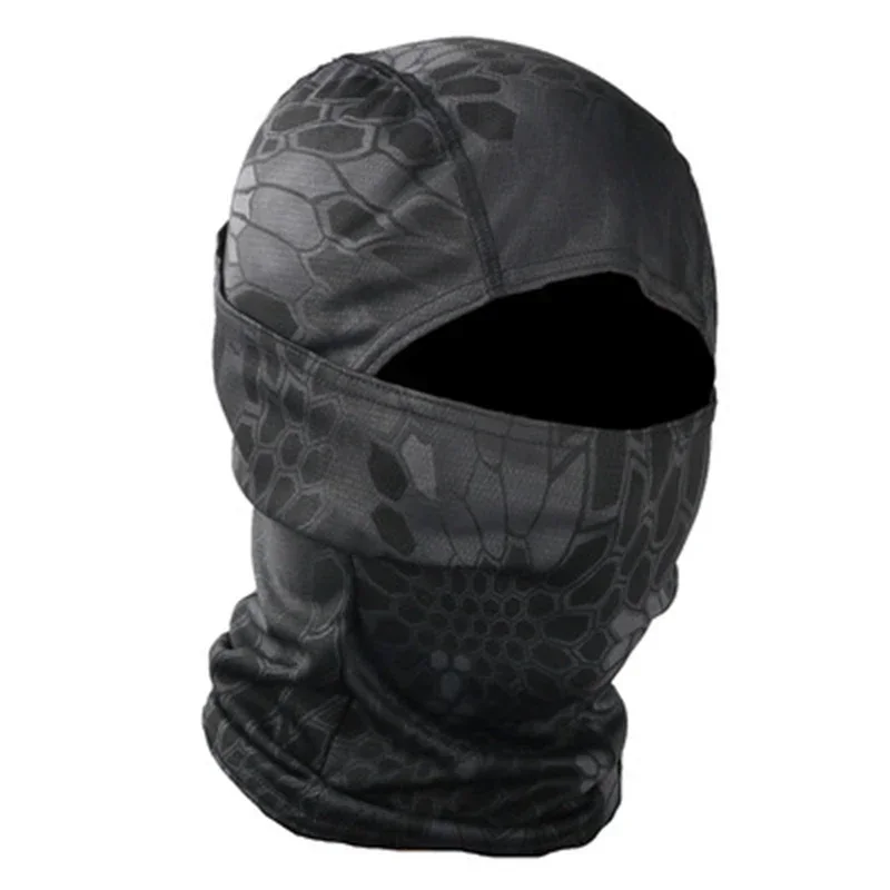 Pasamontañas táctico transpirable camuflaje airsoft paintball - imagen 4