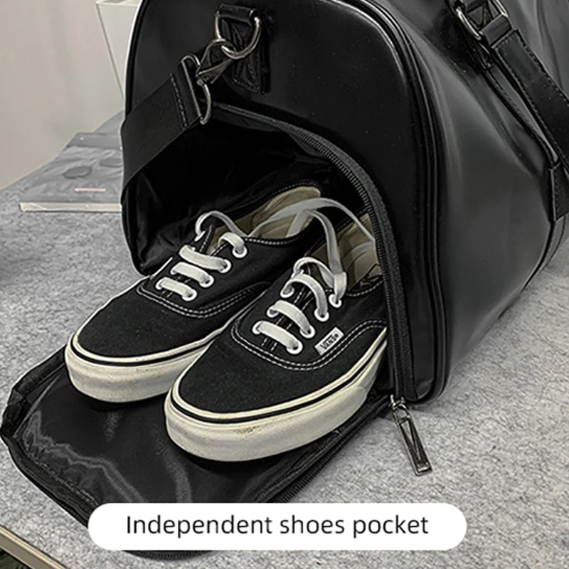Bolsa de viaje táctica con compartimento para calzado y hombro - imagen 4