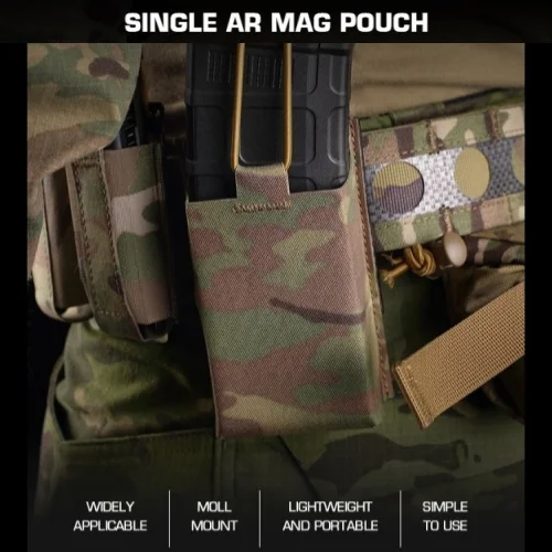 Bolsa portacargadores 5.56 MOLLE perfil bajo - imagen 2