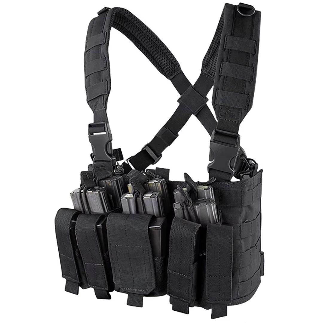 Chaleco táctico colgante de pecho ligero para exteriores - imagen 3