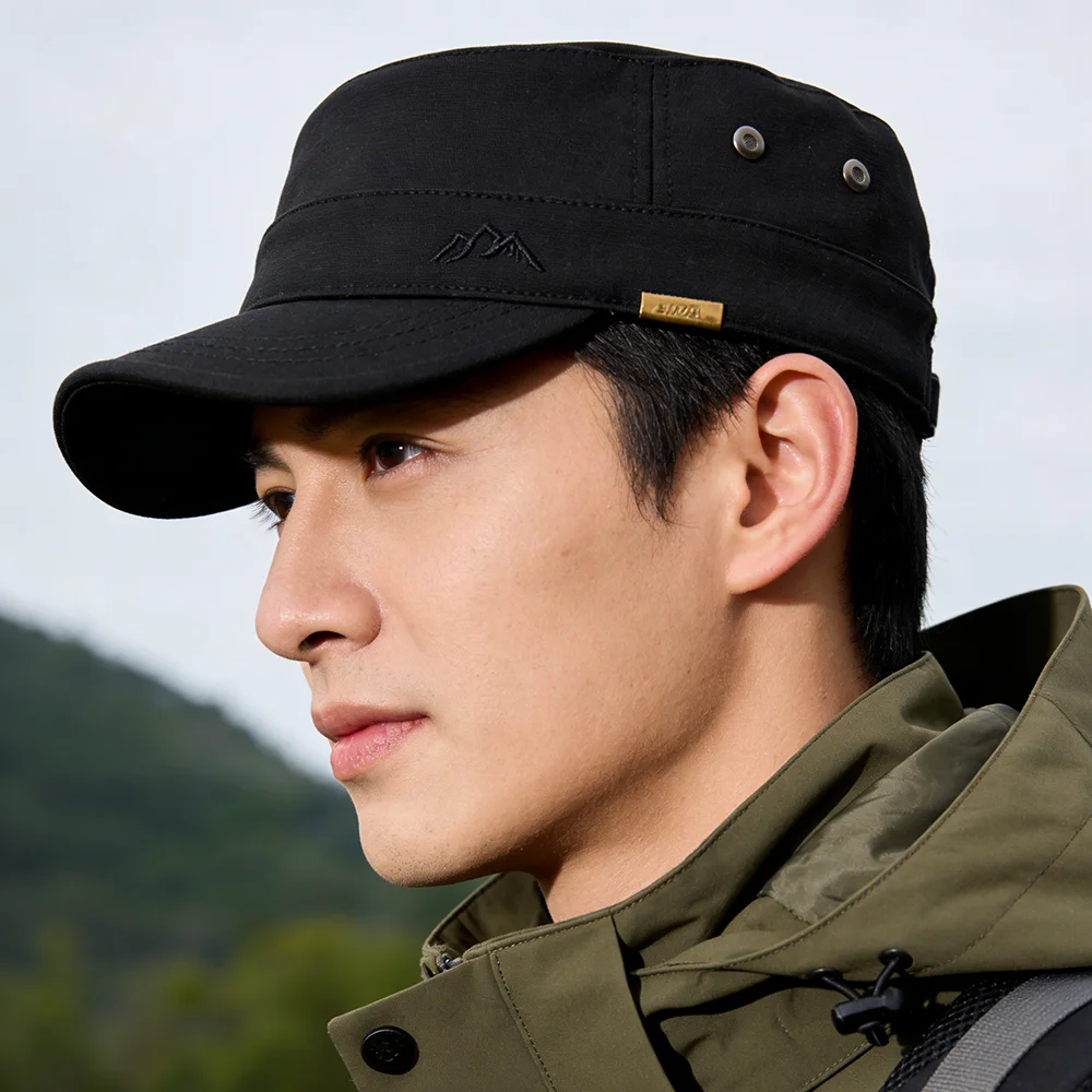 Gorra militar Four Seasons vintage plana para hombre y mujer - imagen 4