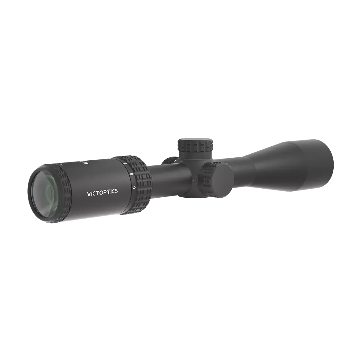 Mira telescópica VictOptics SOI 3-9×40 SFP con torreta tapada para aire comprimido - imagen 4