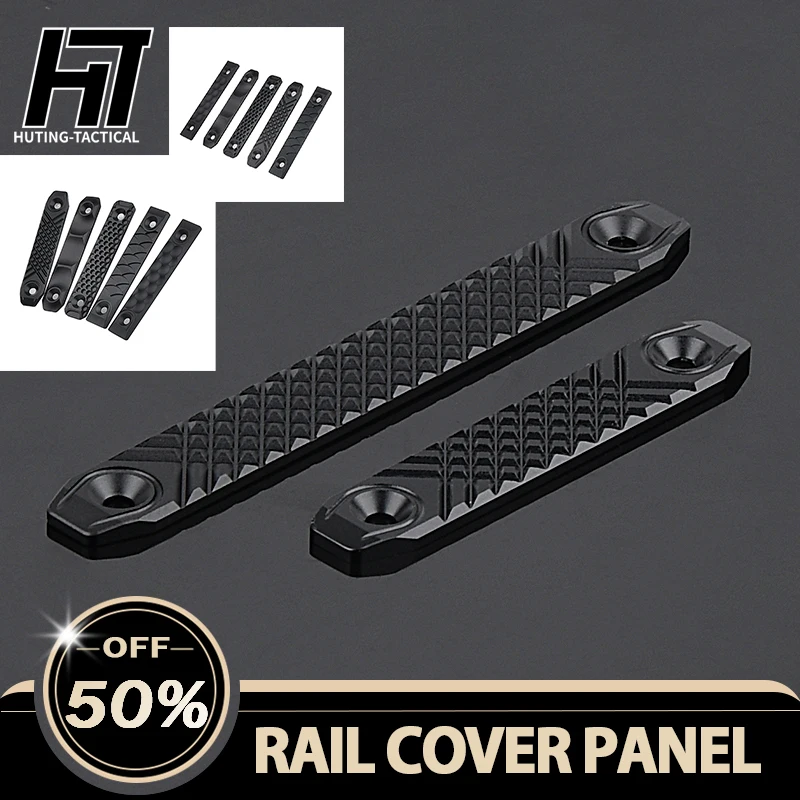 RS Cubierta de riel táctica metálica CNC para M-Lok - imagen 4