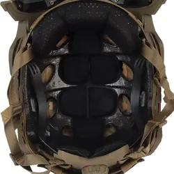 Máscara airsoft táctica 3 en 1 protección media cara con gafas
