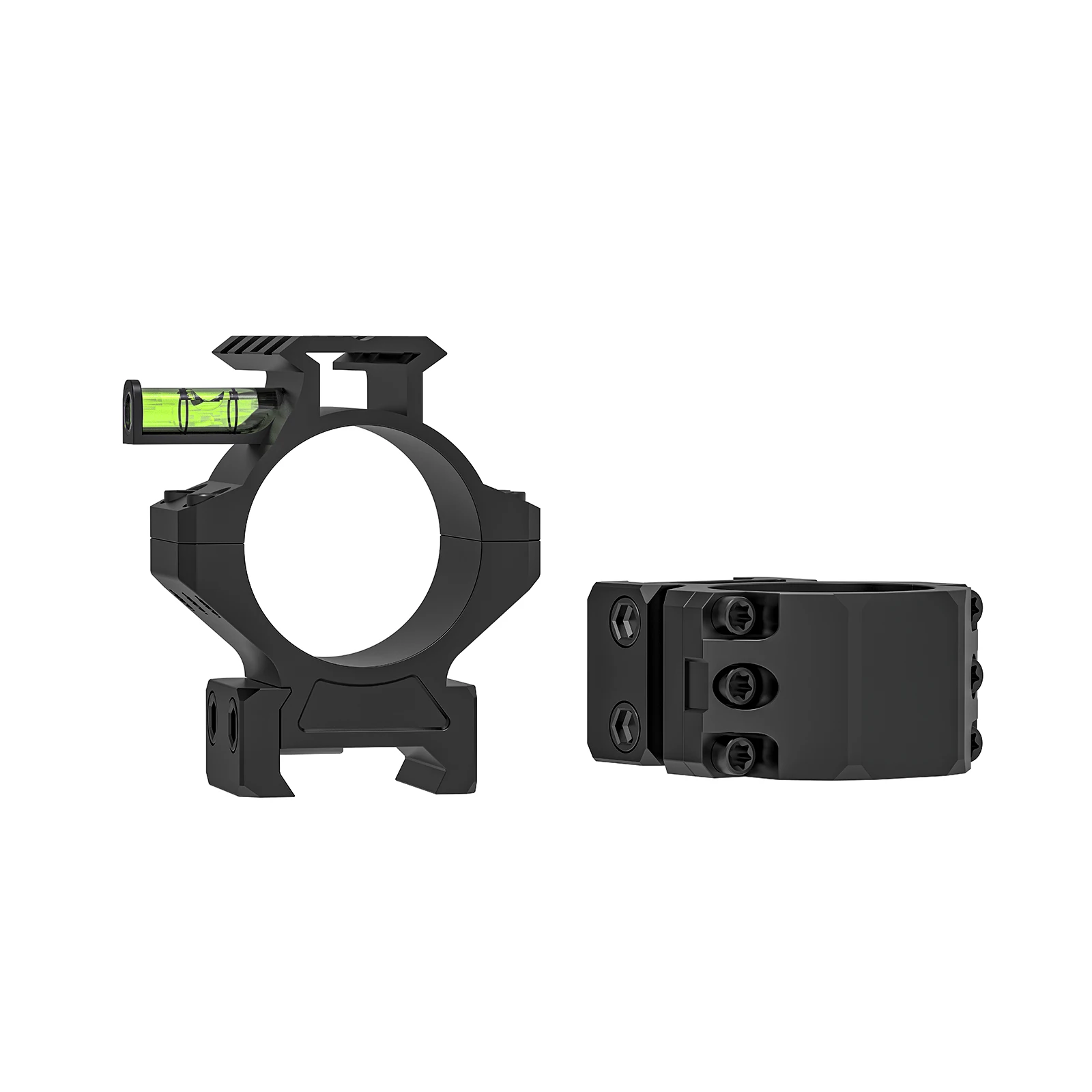Montura de mira táctica SPINA OPTICS con nivel y Picatinny - imagen 2