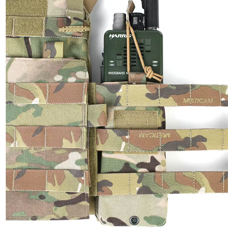 Pew CP chaleco táctico estilo JPC 2.0 con bolsas Radio MBITR - imagen 2