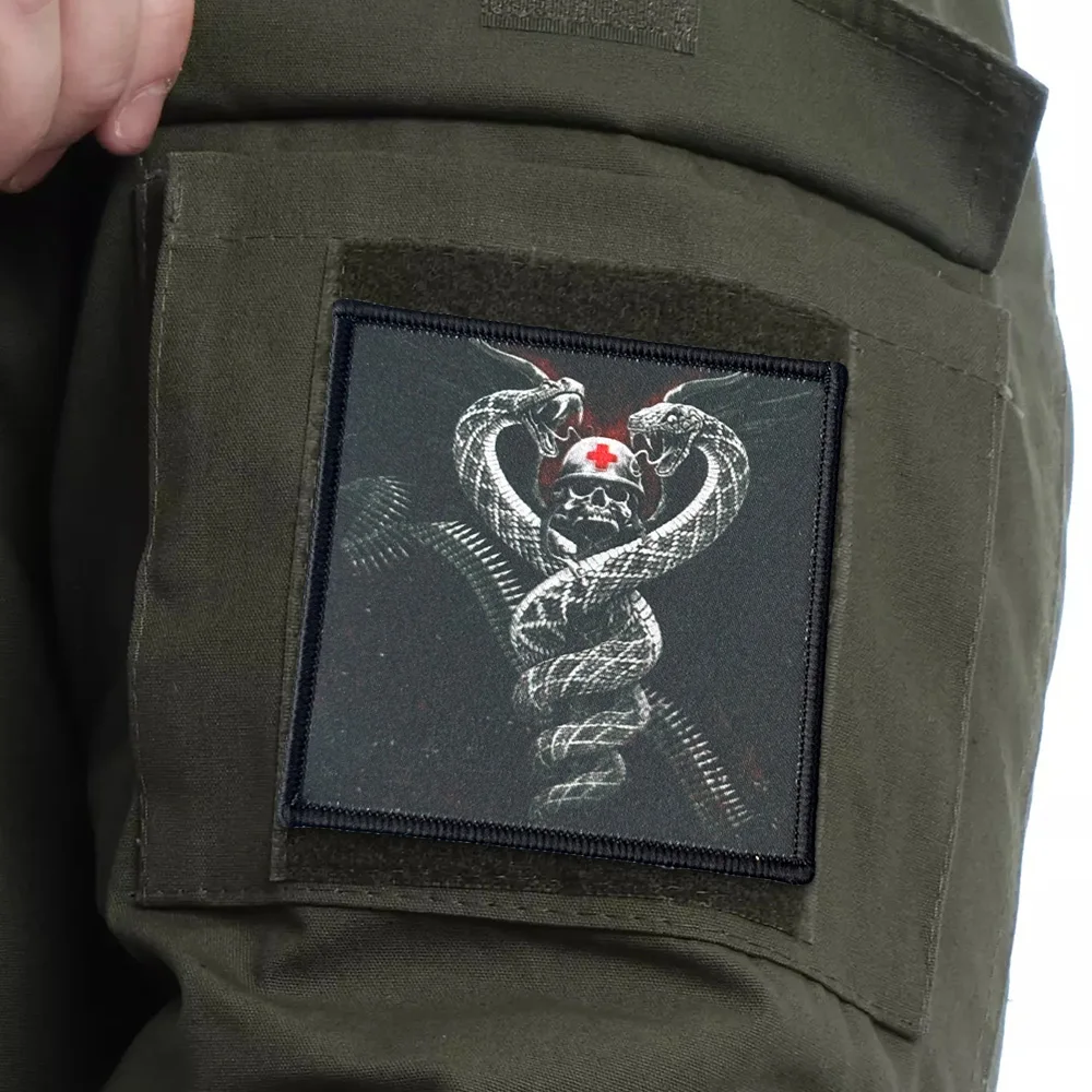 Parche táctico Medusa Triage – Estrella de la Vida velcro médico - imagen 4