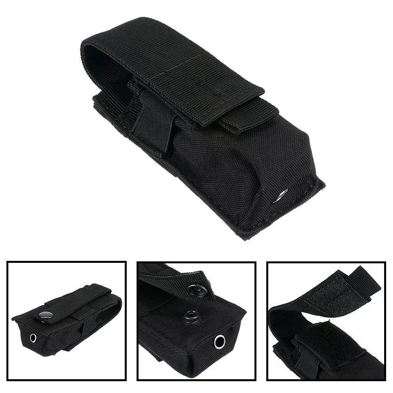Bolsa riñonera MOLLE para linterna, funda colgante accesorios - imagen 5