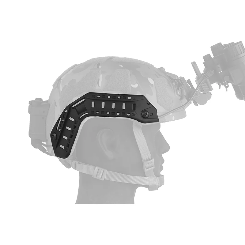 Rieles laterales para casco táctico MOLLE de montaje rápido - imagen 2