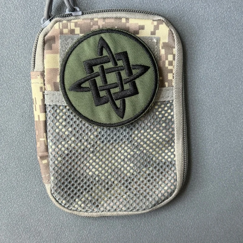 Parche táctico bordado con velcro para mochila y ropa - imagen 5