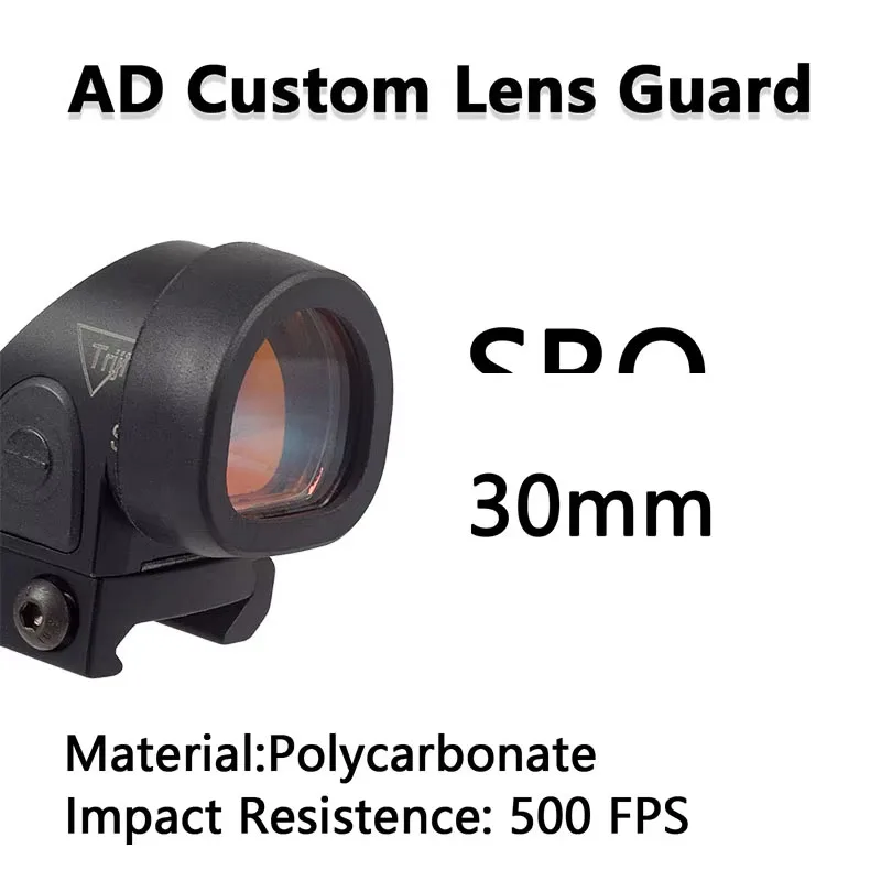 Protector lente linterna táctica LED compatible M300 M600 X300 - imagen 4