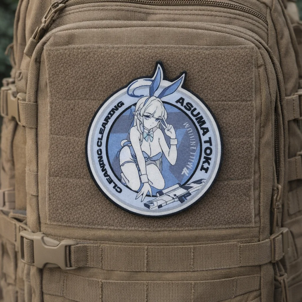 Blue Archives parche táctico velcro Shirako Nonomiya Gun Girl - imagen 3