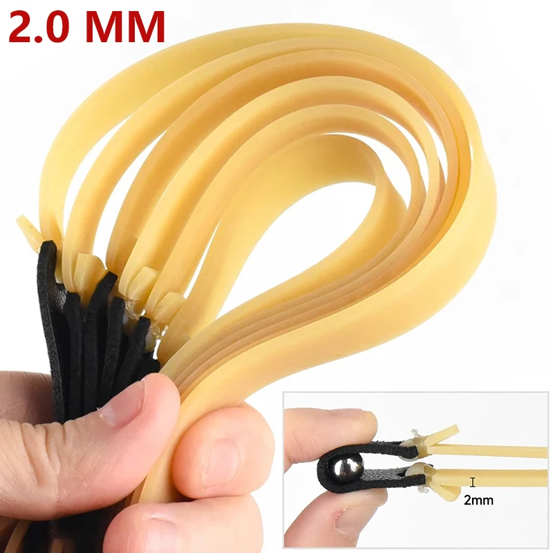 Banda de goma para tirachinas Látex 2,0 mm - alta elasticidad