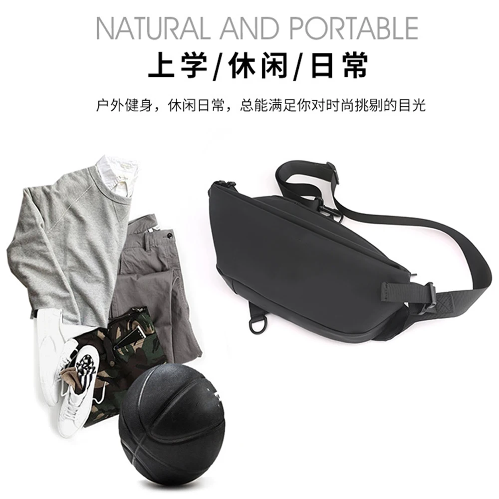 Bolso táctico para el pecho impermeable hombre, bandolera - imagen 4