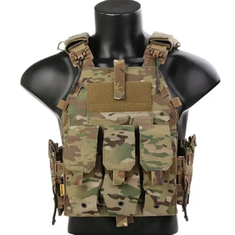Chaleco táctico Emersongear 094K estilo portaplacas