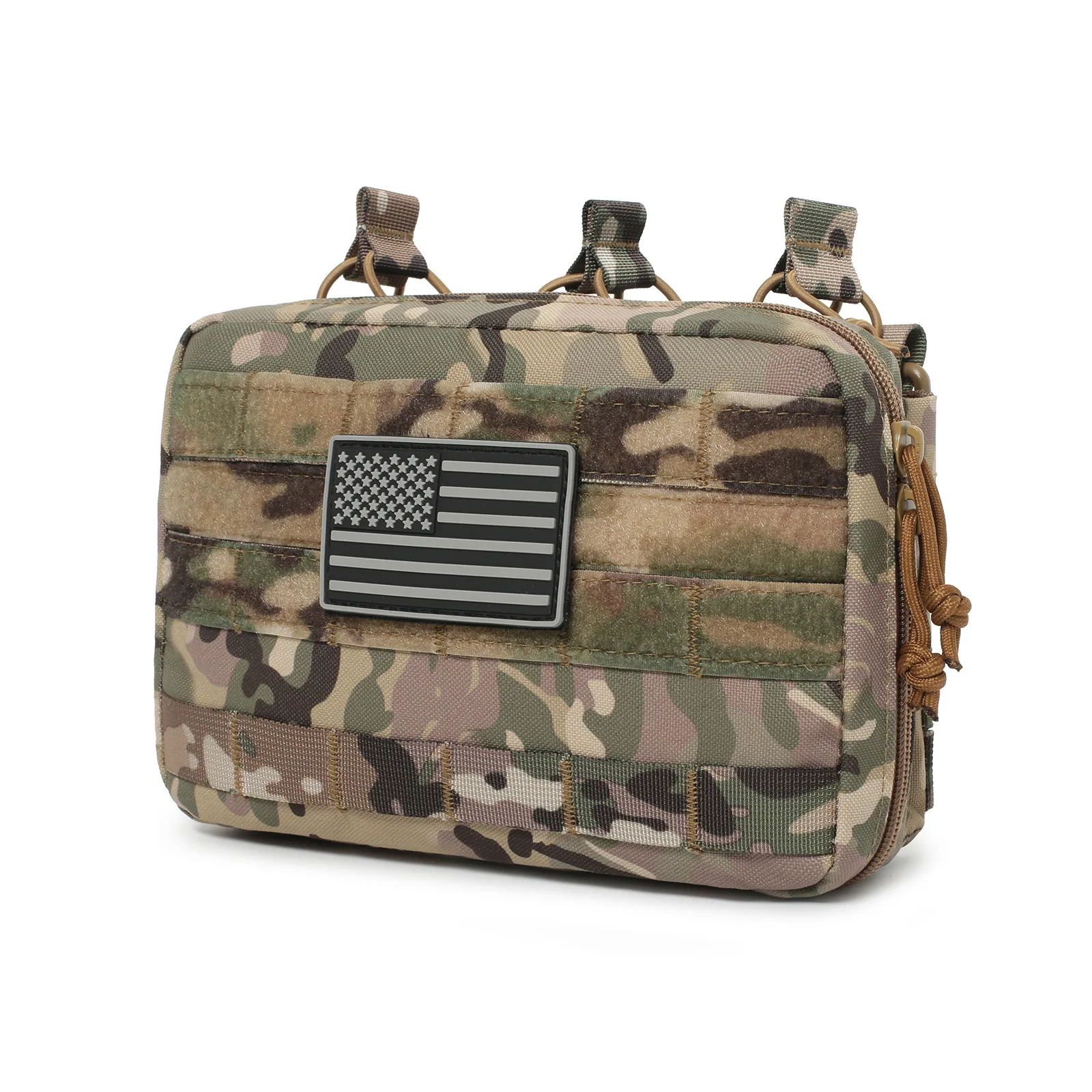 Bolsa táctica admin MOLLE para cargadores, herramientas y botiquín EMT
