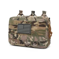 Bolsa táctica admin MOLLE para cargadores, herramientas y botiquín EMT