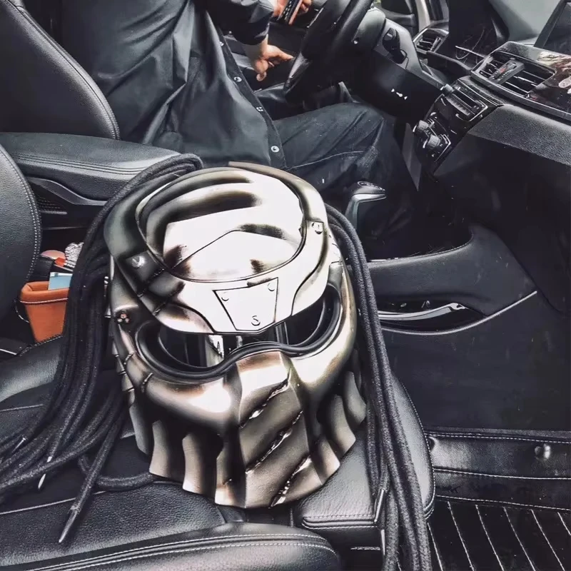 Iron Blood Warrior casco táctico integral DOT ECE fibra de carbono
